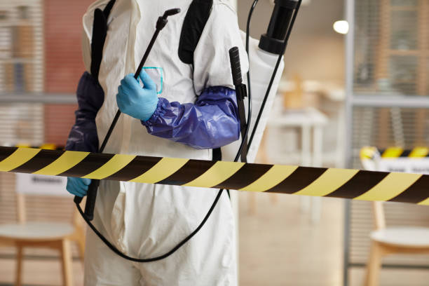 Professional Blood Cleanup technician working in Martin, SD